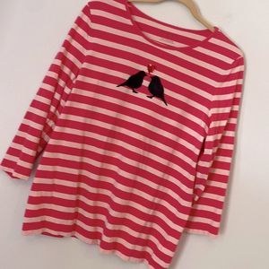 Kissing birds Talbot Long Sleeve Tee